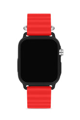 Kırmızı Silikon Unisex Dijital Led Kol Saati APWR033310